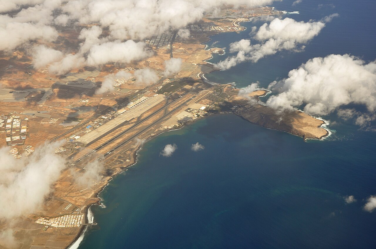 Gran Canaria Airport on the Canary Islands