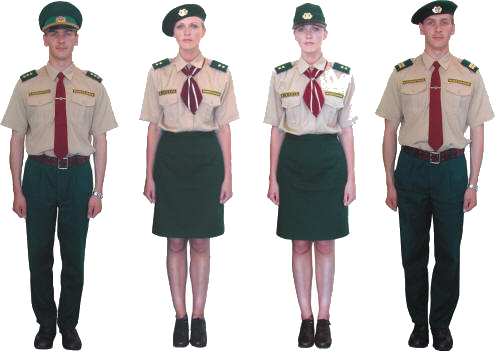 Uniform of the Latvia State Border Guard