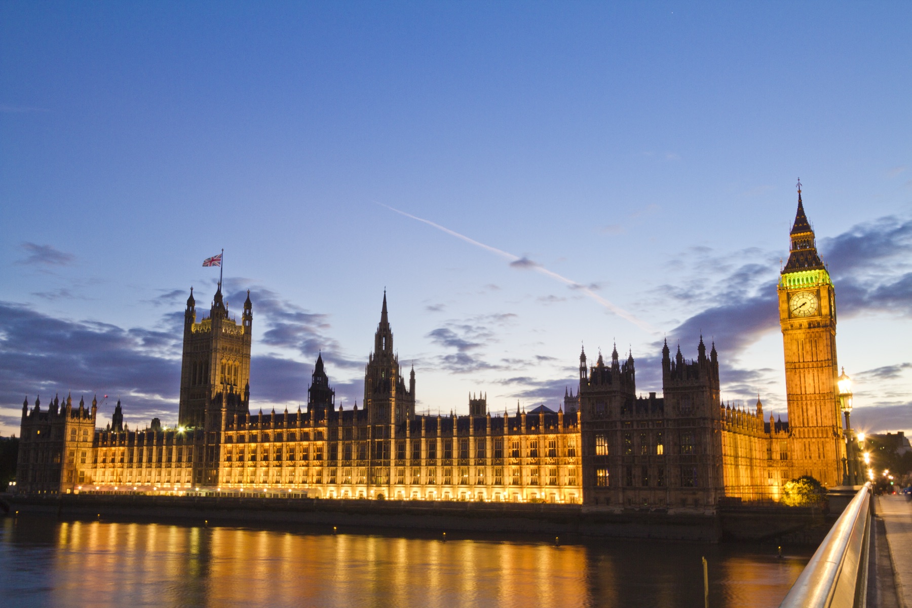 Palace of Westminster in London