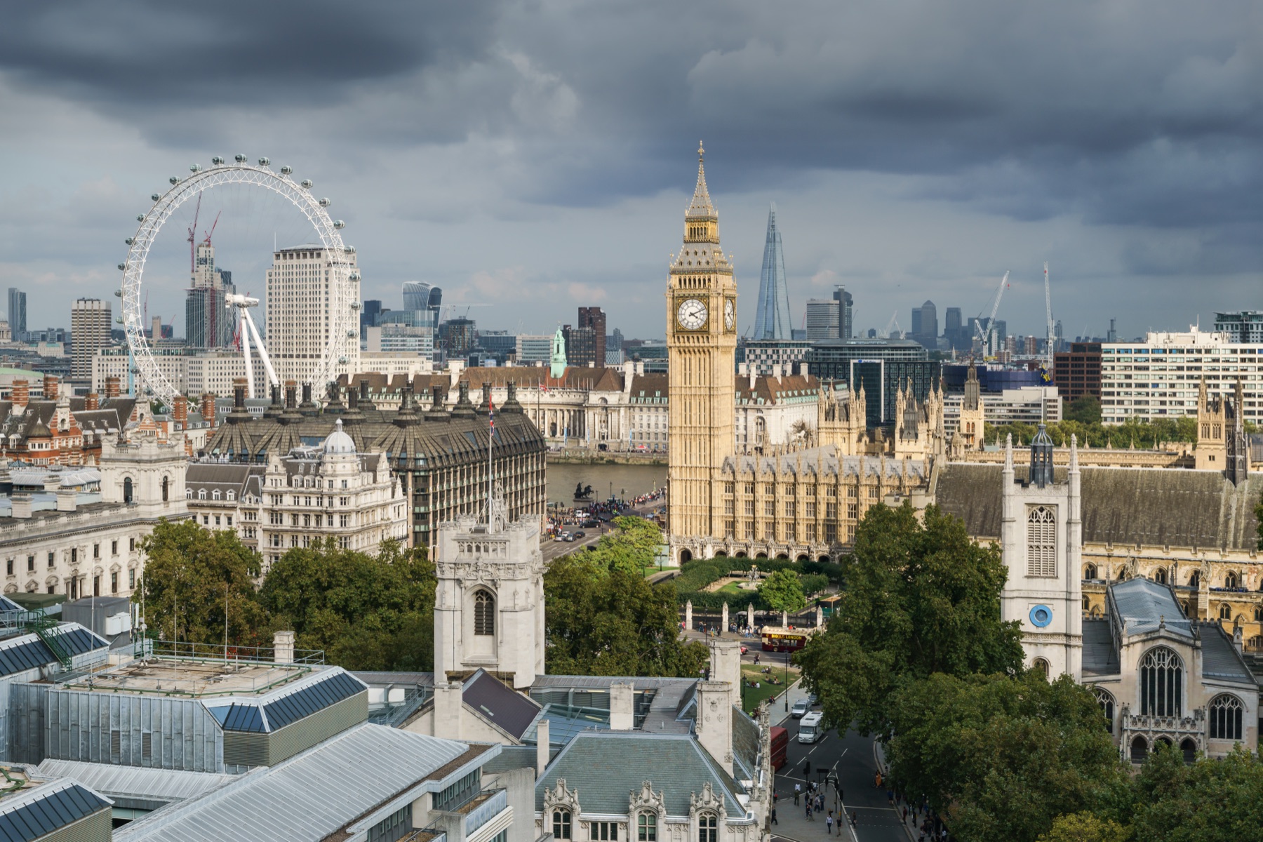 Palace of Westminster in London